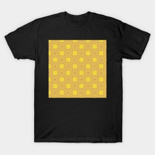 Yellow and gold squares T-Shirt